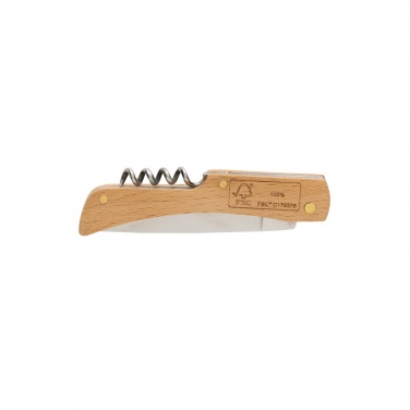 Logotrade promotional giveaway picture of: Wooden knife with bottle opener