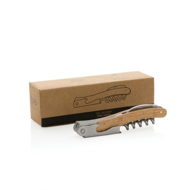 Logotrade promotional giveaway picture of: Wooden Corkscrew