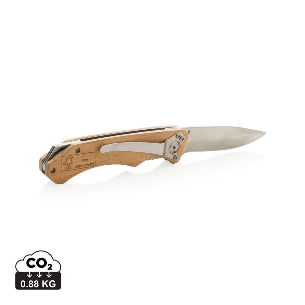 Logotrade business gifts photo of: Wooden outdoor knife