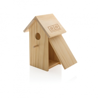 Logotrade promotional item picture of: Wooden birdhouse