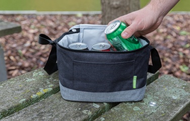Logotrade promotional gift image of: Duo colour RPET cooler bag