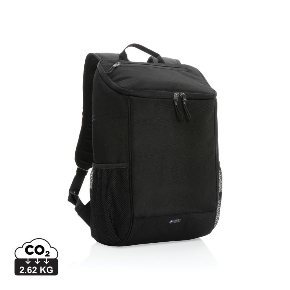 Logo trade promotional item photo of: Swiss Peak AWARE™ 1200D deluxe cooler backpack