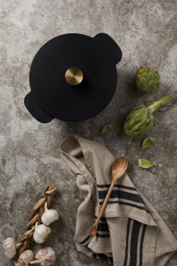 Logo trade promotional gifts picture of: Ukiyo cast iron pan large