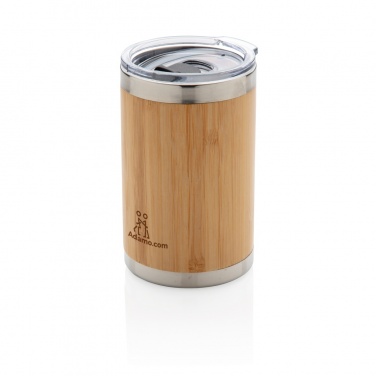 Logotrade promotional item picture of: Bamboo coffee to go tumbler