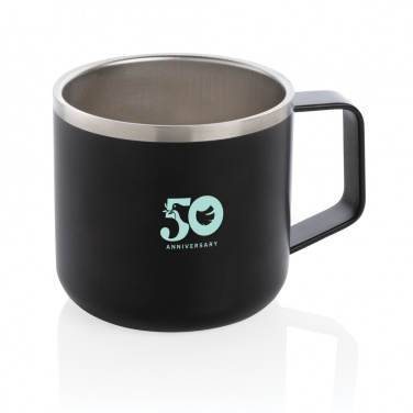 Logo trade promotional items image of: Stainless steel camp mug