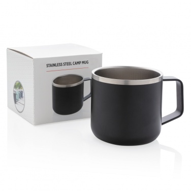 Logotrade promotional item image of: Stainless steel camp mug