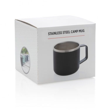Logo trade business gift photo of: Stainless steel camp mug