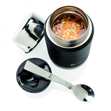 Logo trade promotional merchandise image of: Swiss Peak Elite copper vacuum food container