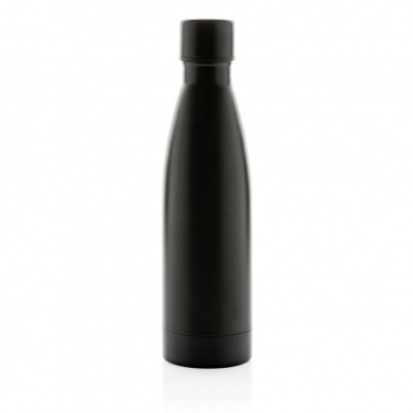 Logo trade promotional gifts image of: RCS Recycled stainless steel solid vacuum bottle