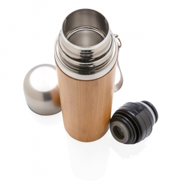 Logotrade corporate gift picture of: Bamboo vacuum travel flask