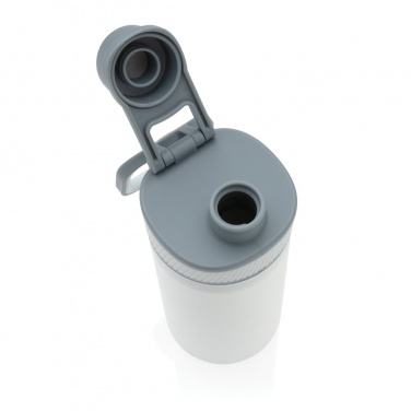 Logotrade promotional giveaway picture of: Vacuum stainless steel bottle with sports lid 550ml