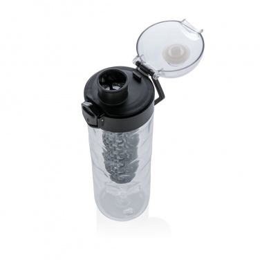 Logo trade promotional gifts picture of: Honeycomb lockable leak proof infuser bottle