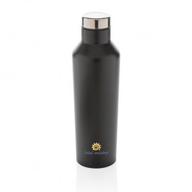 Logotrade promotional gift image of: Modern vacuum stainless steel water bottle