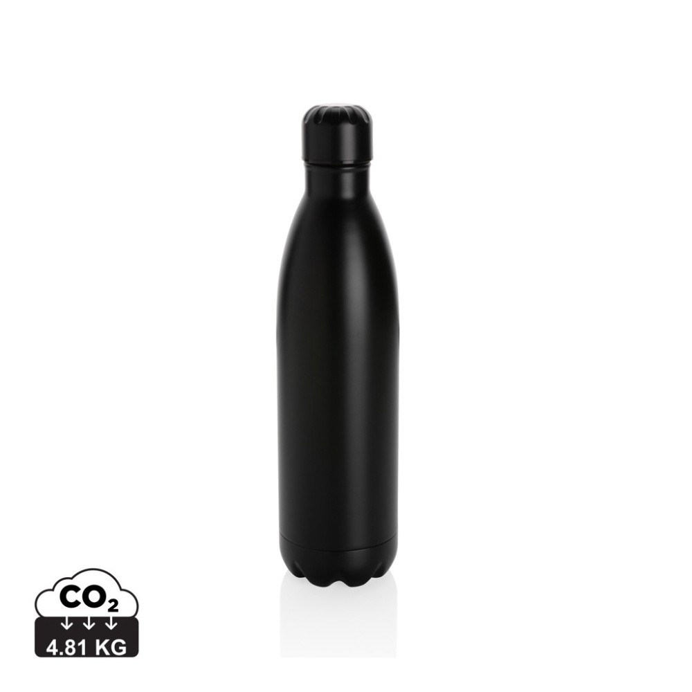 Logo trade promotional giveaways picture of: Solid colour vacuum stainless steel bottle 750ml