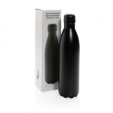 Logotrade promotional gift picture of: Solid colour vacuum stainless steel bottle 750ml