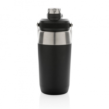 Logo trade promotional gifts image of: Vacuum stainless steel dual function lid bottle 500ml