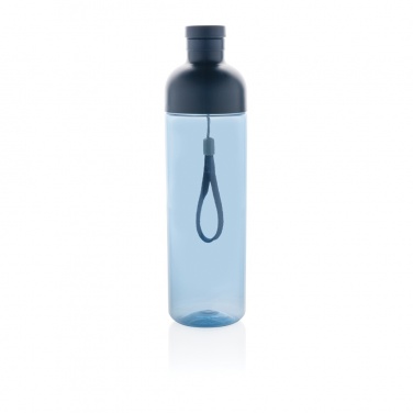Logo trade promotional merchandise photo of: Impact RCS recycled PET leakproof water bottle 600ml