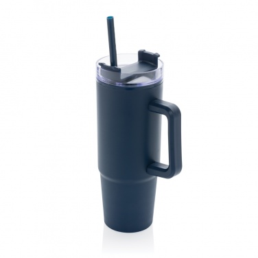 Logo trade promotional merchandise image of: Tana RCS plastic tumbler with handle 900ml