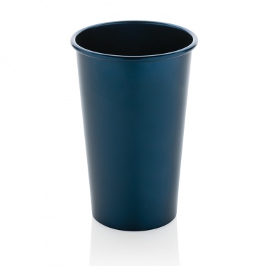 Logo trade promotional merchandise image of: Alo RCS recycled aluminium lightweight cup 450ml