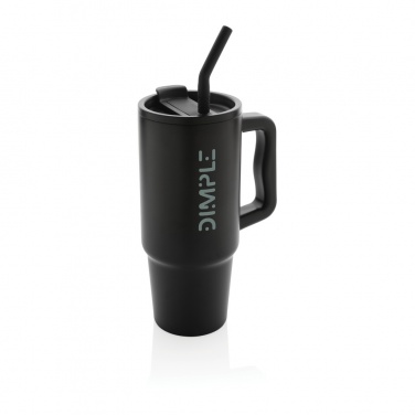 Logotrade promotional items photo of: Embrace deluxe RCS recycled stainless steel tumbler 900ml