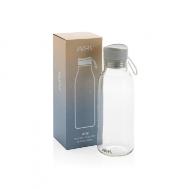 Logo trade promotional item photo of: Avira Atik RCS Recycled PET bottle 500ML