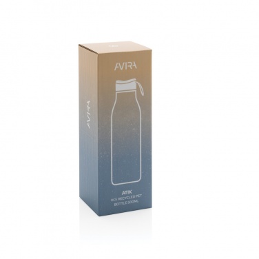 Logotrade promotional product image of: Avira Atik RCS Recycled PET bottle 500ML