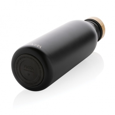 Logotrade promotional gift picture of: Avira Alcor RCS Re-steel single wall water bottle 600 ML