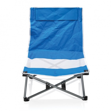 Logo trade promotional giveaway photo of: Foldable beach chair in pouch