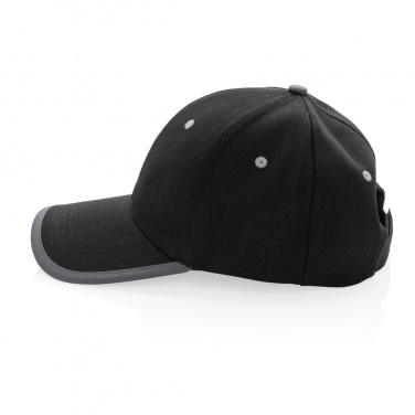 Logotrade corporate gift picture of: Impact AWARE™ Brushed rcotton 6 panel contrast cap 280gr