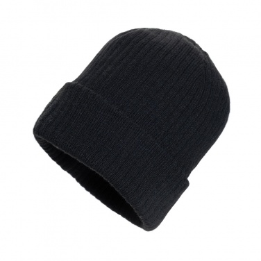 Logo trade promotional giveaways image of: Pryor AWARE™ Polylana® beanie with cuff