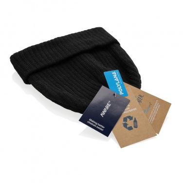 Logotrade corporate gift picture of: Pryor AWARE™ Polylana® beanie with cuff