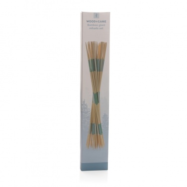 Logo trade promotional products image of: Bamboo giant mikado set