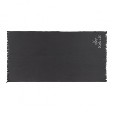 Logo trade promotional merchandise photo of: Ukiyo Keiko AWARE™ solid hammam towel 100x180cm