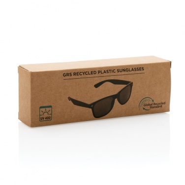 Logotrade promotional item image of: GRS recycled PC plastic sunglasses