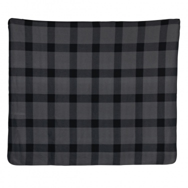 Logotrade promotional giveaway image of: Soft plaid fleece blanket