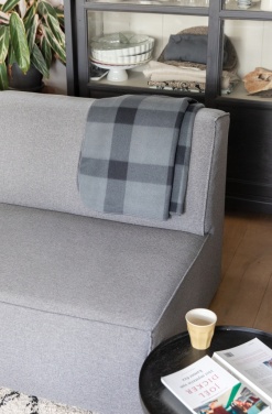 Logotrade advertising products photo of: Soft plaid fleece blanket