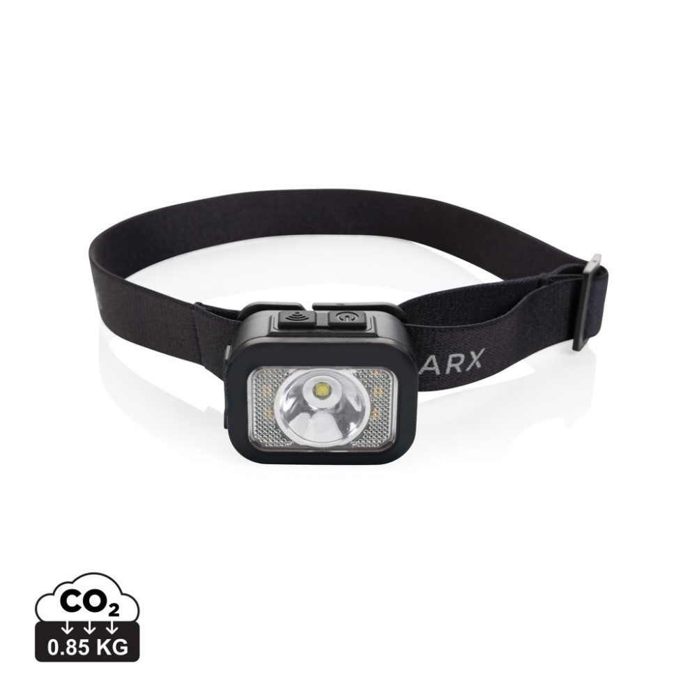 Logotrade corporate gift image of: Gear X RCS rPlastic heavy duty head torch