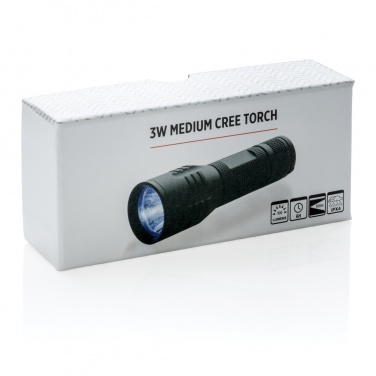 Logotrade promotional giveaway picture of: 3W medium CREE torch