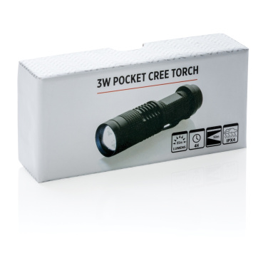 Logo trade advertising products picture of: 3W pocket CREE torch