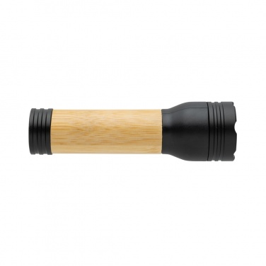 Logotrade promotional gift image of: Lucid 1W RCS certified recycled plastic & bamboo torch