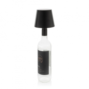 Logo trade promotional merchandise picture of: BottleGlow RCS recycled plastic bottle lamp