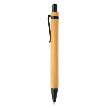 Logo trade corporate gifts image of: Bamboo pen