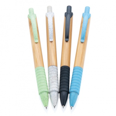 Logotrade advertising product image of: Bamboo & wheat straw pen