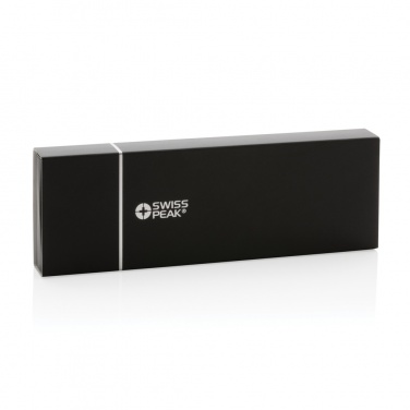 Logotrade promotional giveaways photo of: Swiss Peak deluxe pen set in PU pouch