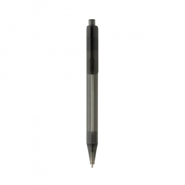 Logotrade promotional giveaway image of: GRS RPET X8 transparent pen