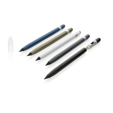 Logo trade promotional product photo of: Aluminum inkless pen with eraser