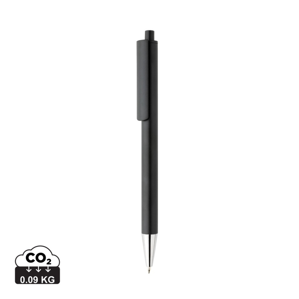 Logo trade corporate gifts image of: Amisk RCS certified recycled aluminum pen