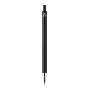 Logo trade promotional gift photo of: Amisk RCS certified recycled aluminum pen