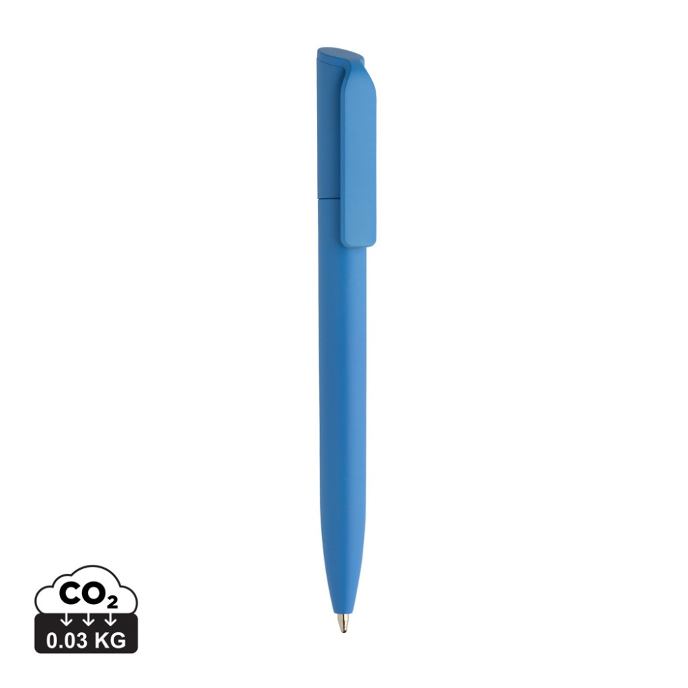 Logo trade corporate gifts image of: Pocketpal GRS certified recycled ABS mini pen
