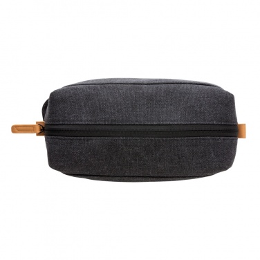 Logotrade corporate gift picture of: Canvas toiletry bag PVC free